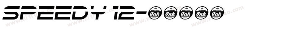 Speedy 12字体转换